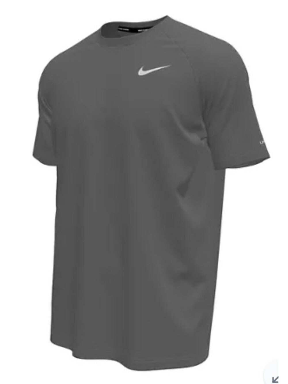Nike Swim Hydroguard Dri-FIT UPF40+ Rash Guard NESSA586-018‎ Men's S NEW w/ Tags